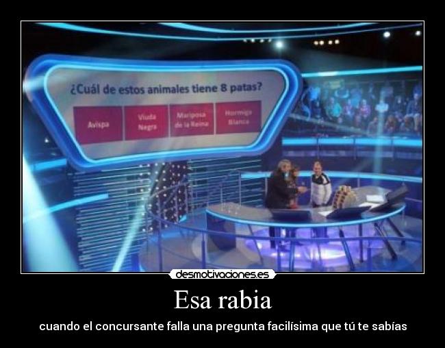 Esa rabia - 