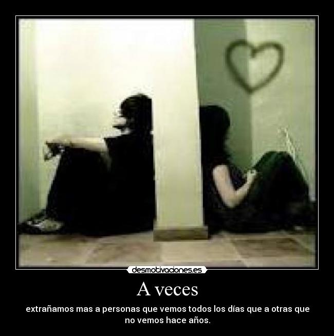 A veces -