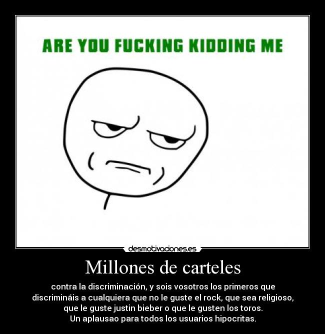 Millones de carteles - 