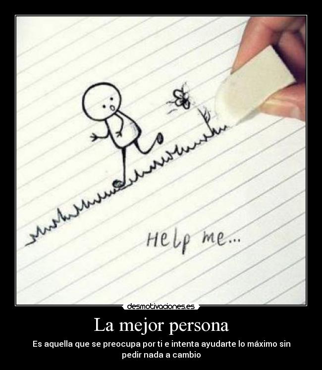 La mejor persona -