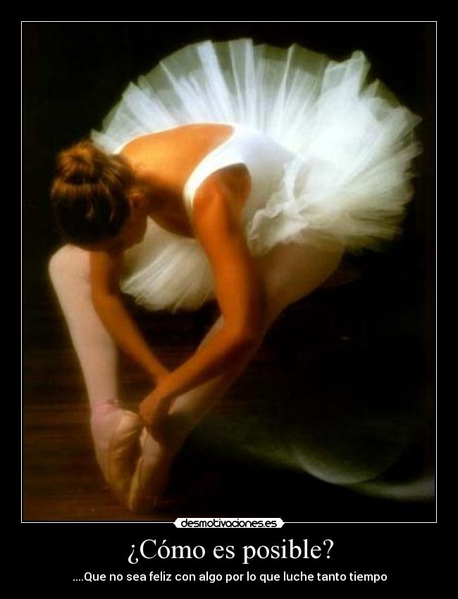 ¿Cómo es posible? -
