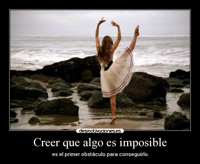 carteles imposible dance desmotivaciones