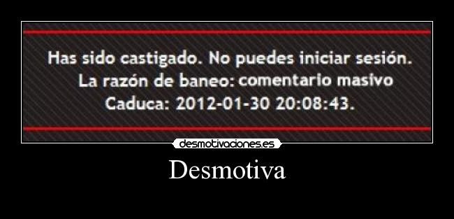 Desmotiva -