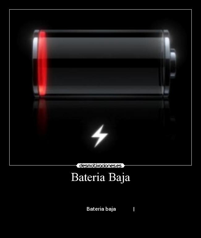 Bateria Baja - 
