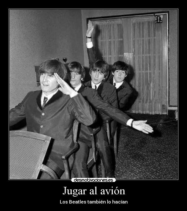 Jugar al avión -