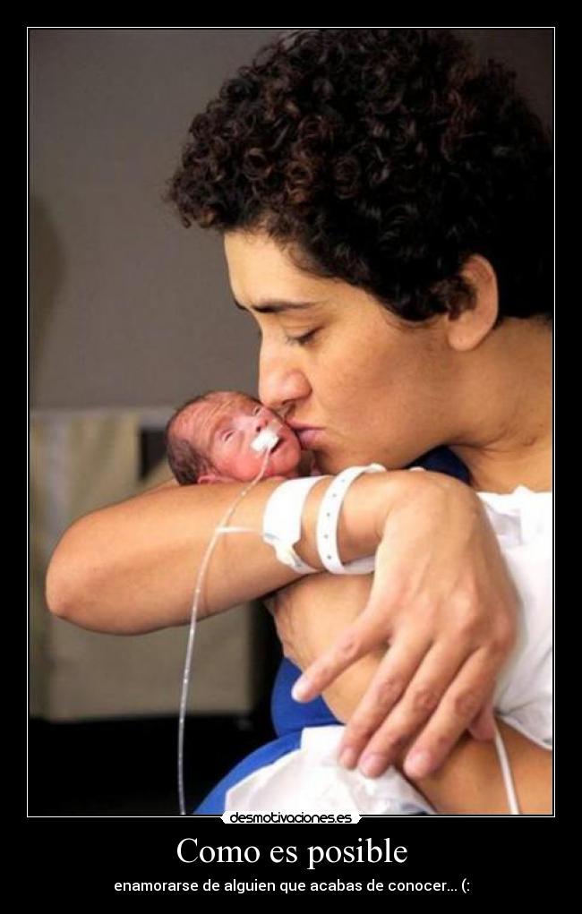 Como es posible - enamorarse de alguien que acabas de conocer... (: