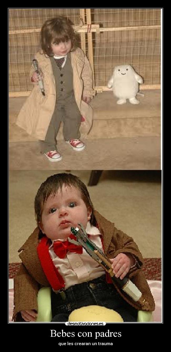 Bebes con padres - que les crearan un trauma