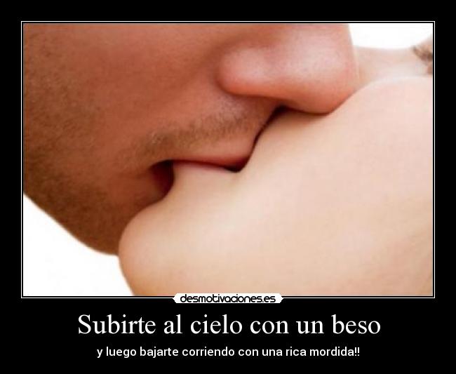 carteles beso desmotivaciones