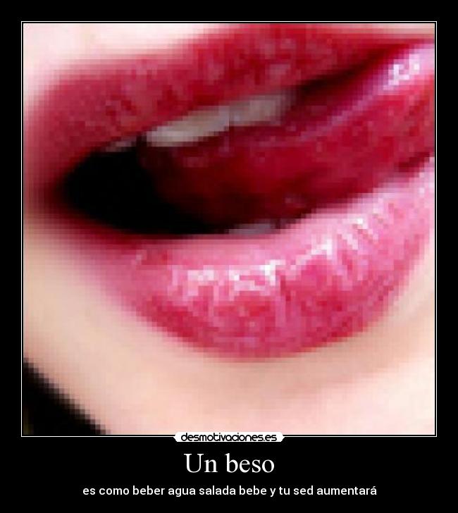 Un beso -