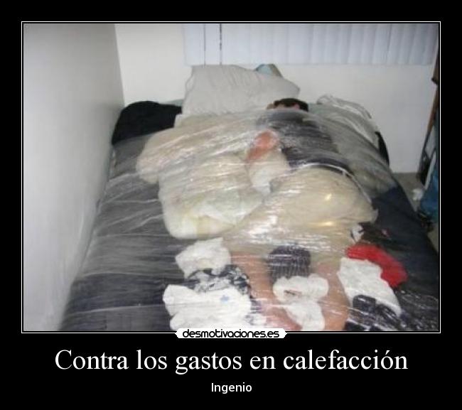 Contra los gastos en calefacción -