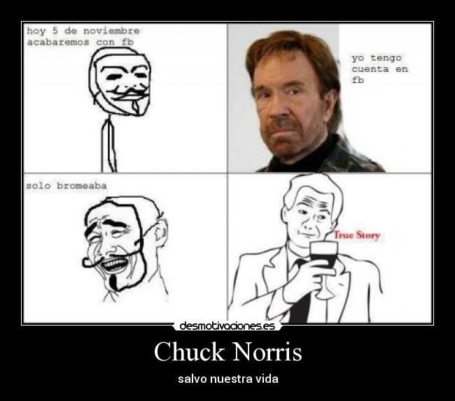 Chuck Norris - salvo nuestra vida