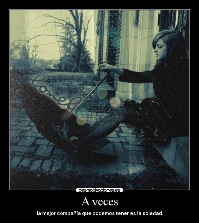 A veces -