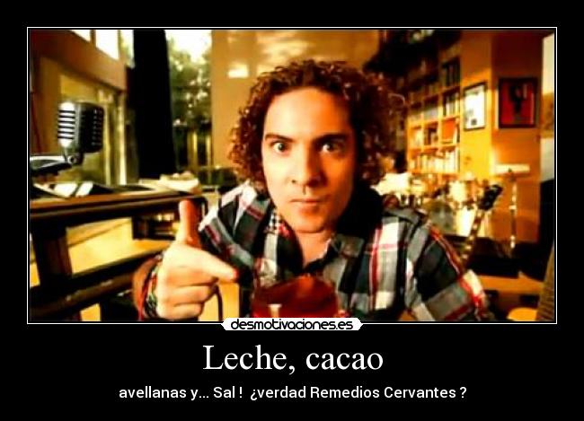 Leche, cacao - 