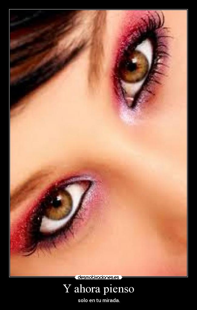 Y ahora pienso - 