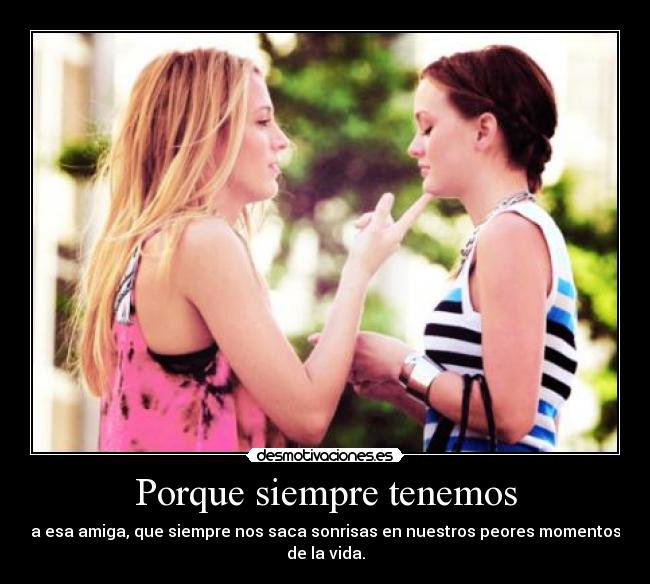 Porque siempre tenemos - 