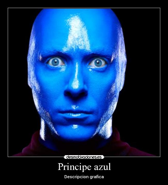 Principe azul - Descripcion grafica