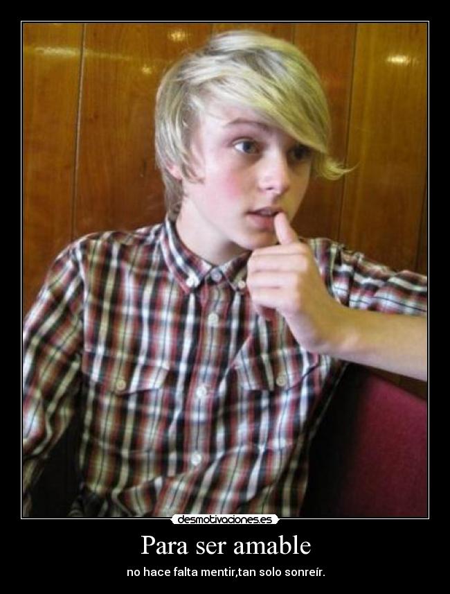 Para ser amable - 