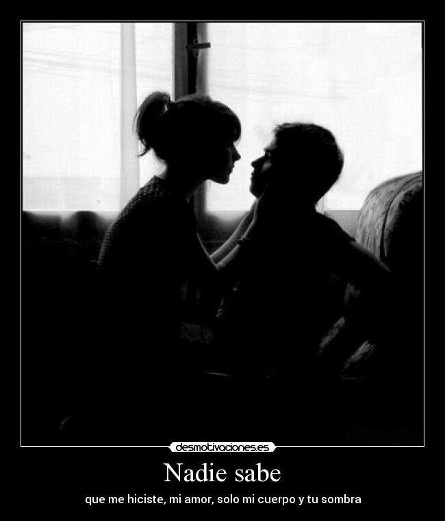 Nadie sabe - 