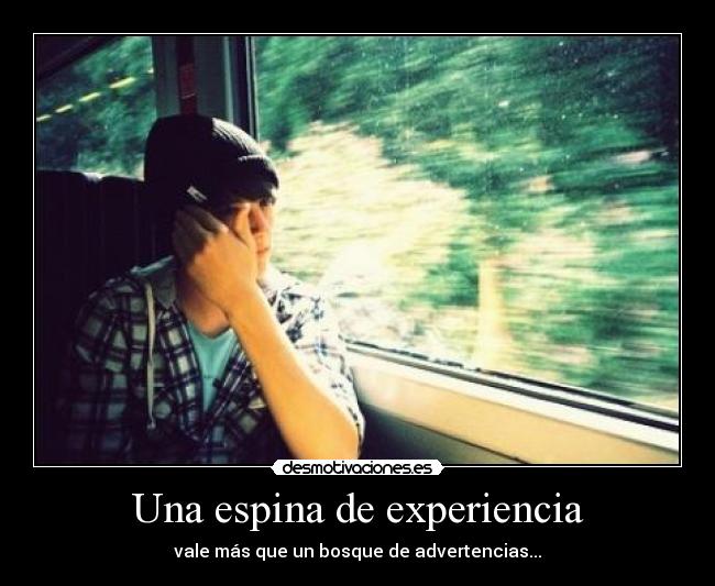 Una espina de experiencia - 