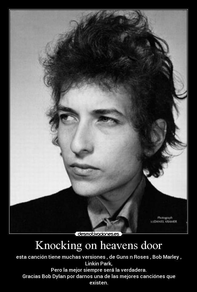 Knocking on heavens door -