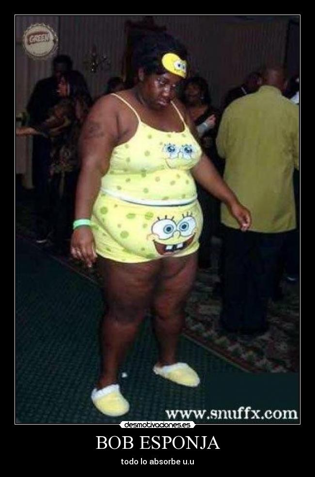 BOB ESPONJA - todo lo absorbe u.u