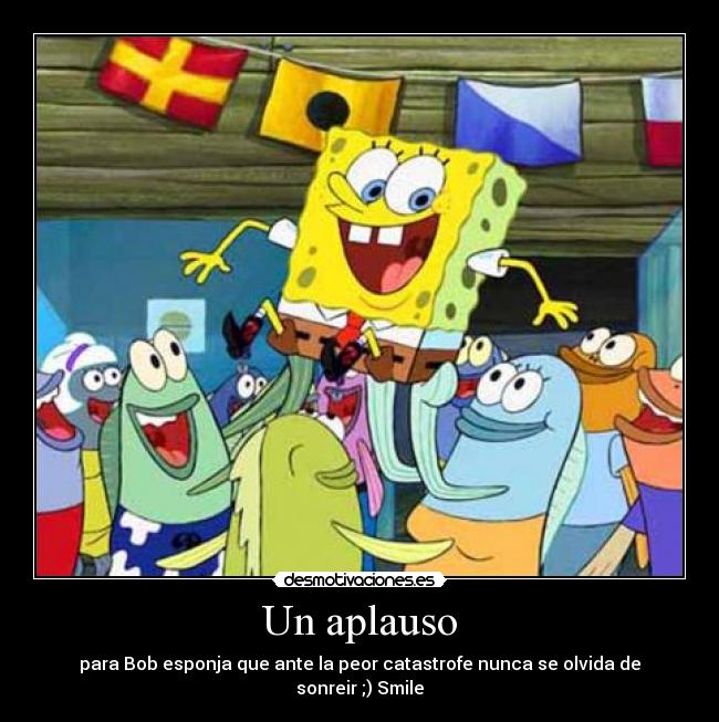 carteles bob esponja desmotivaciones