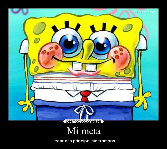 carteles bob esponja desmotivaciones