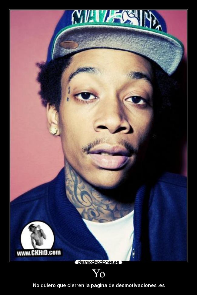 Yo - No quiero que cierren la pagina de desmotivaciones .es