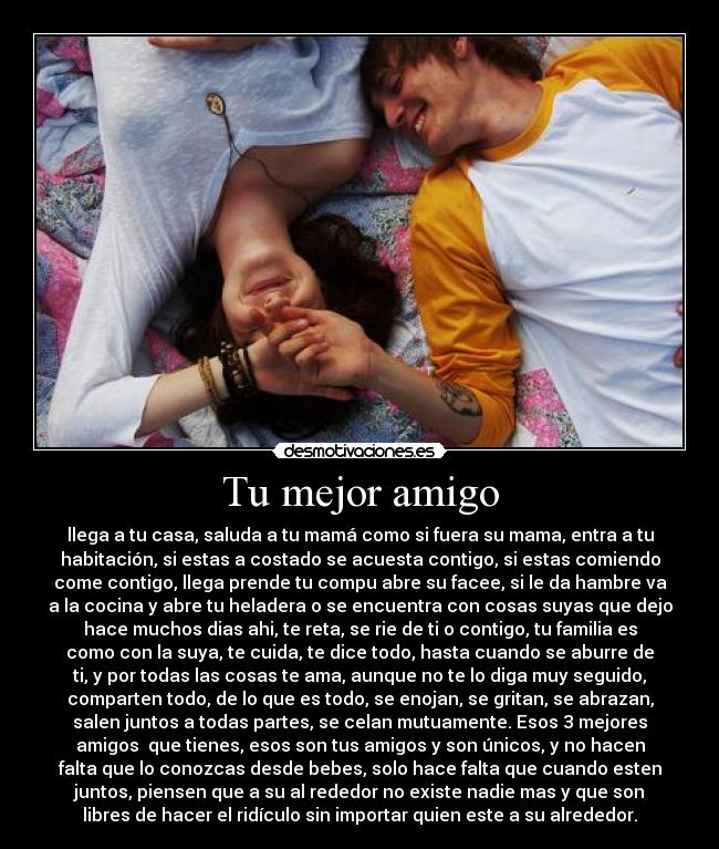 Tu mejor amigo -