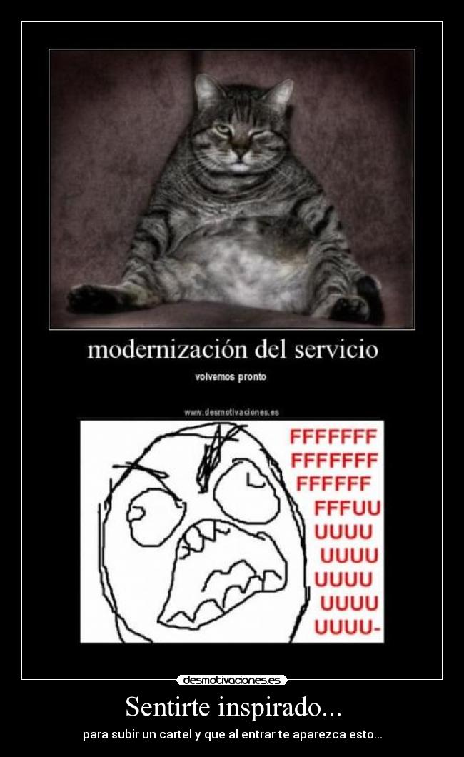 Sentirte inspirado... -