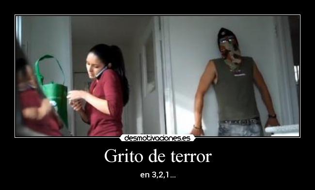Grito de terror -