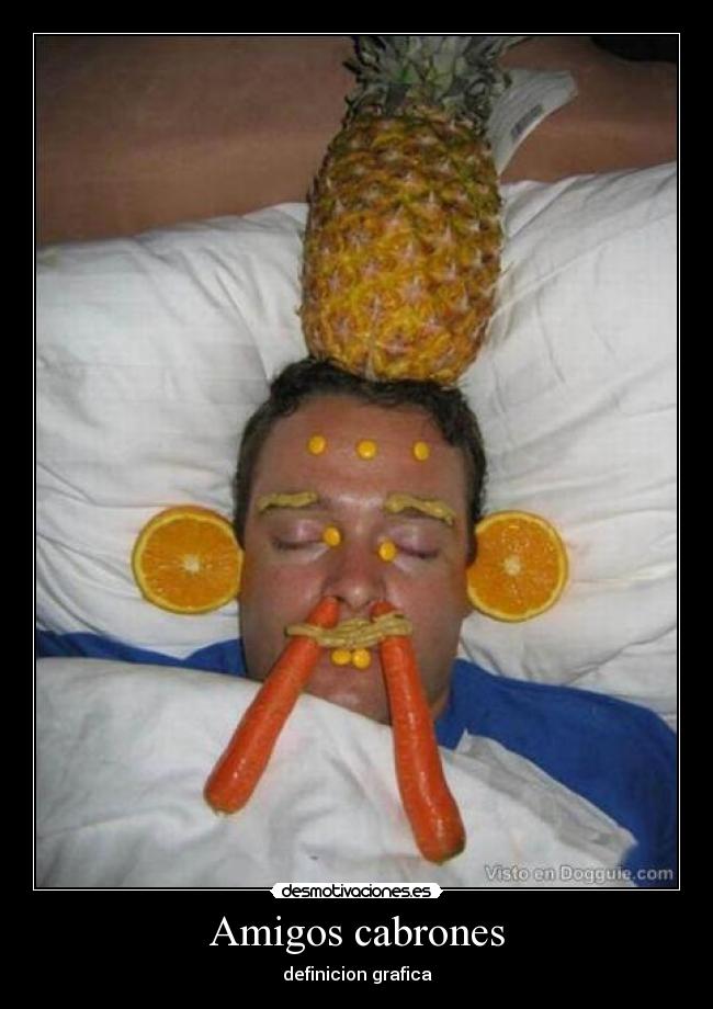 Amigos cabrones - definicion grafica