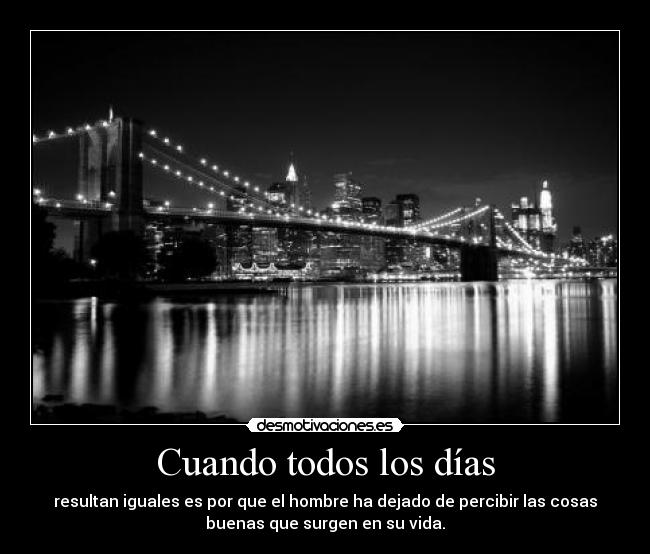 Cuando todos los días - 