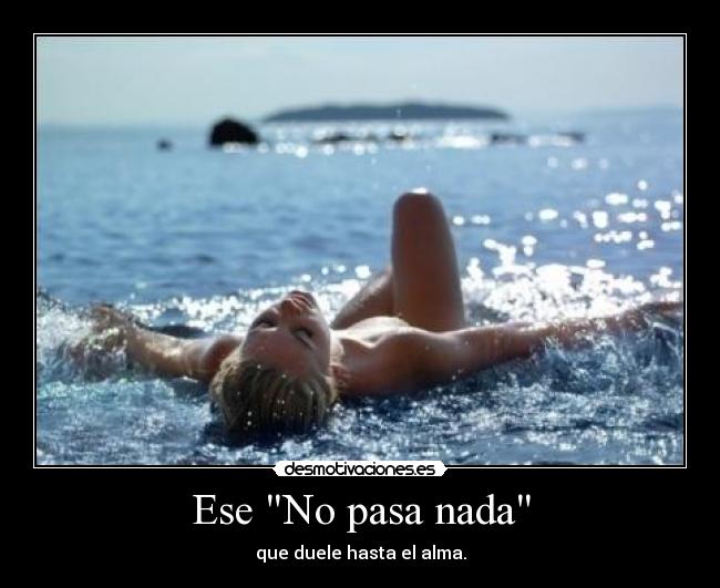Ese No pasa nada - 