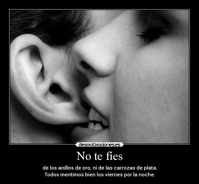 No te fíes - 
