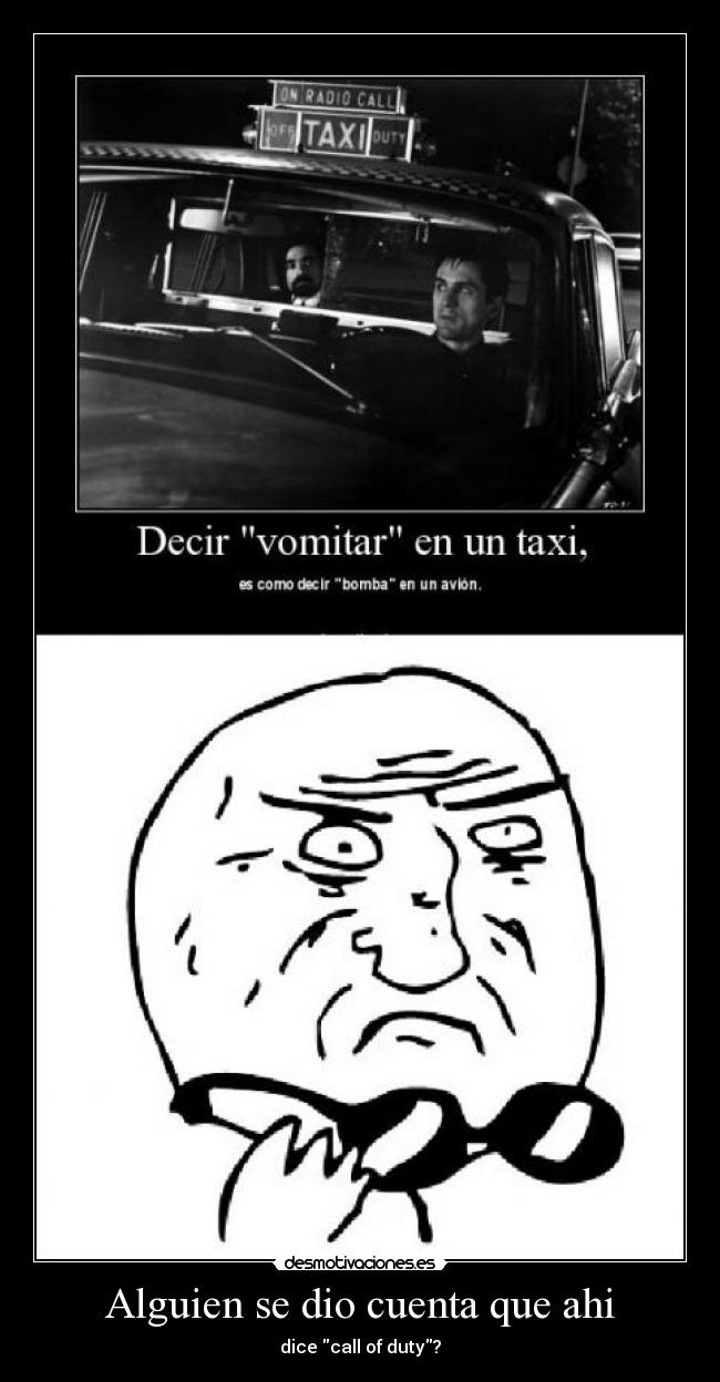 Alguien se dio cuenta que ahi - dice call of duty?