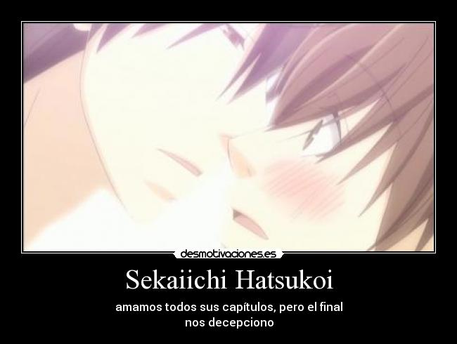 Sekaiichi Hatsukoi -
