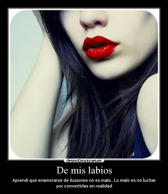 De mis labios -