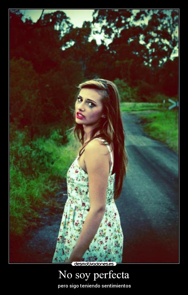 No soy perfecta -