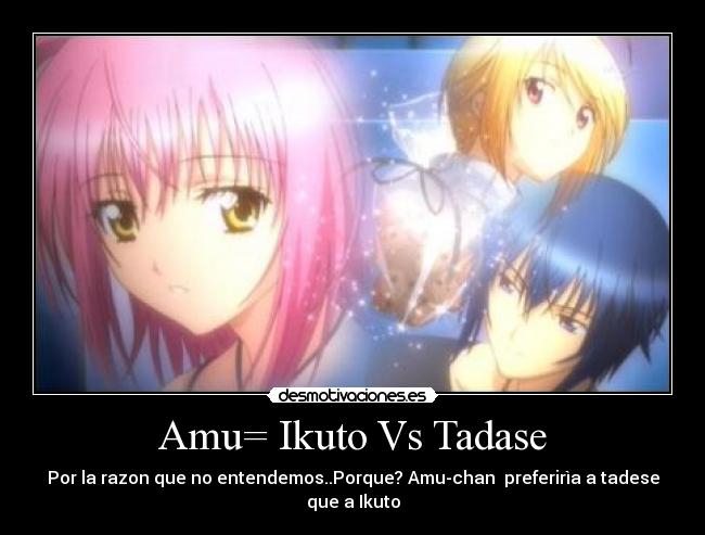 Amu= Ikuto Vs Tadase -