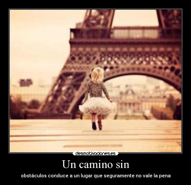 Un camino sin - 