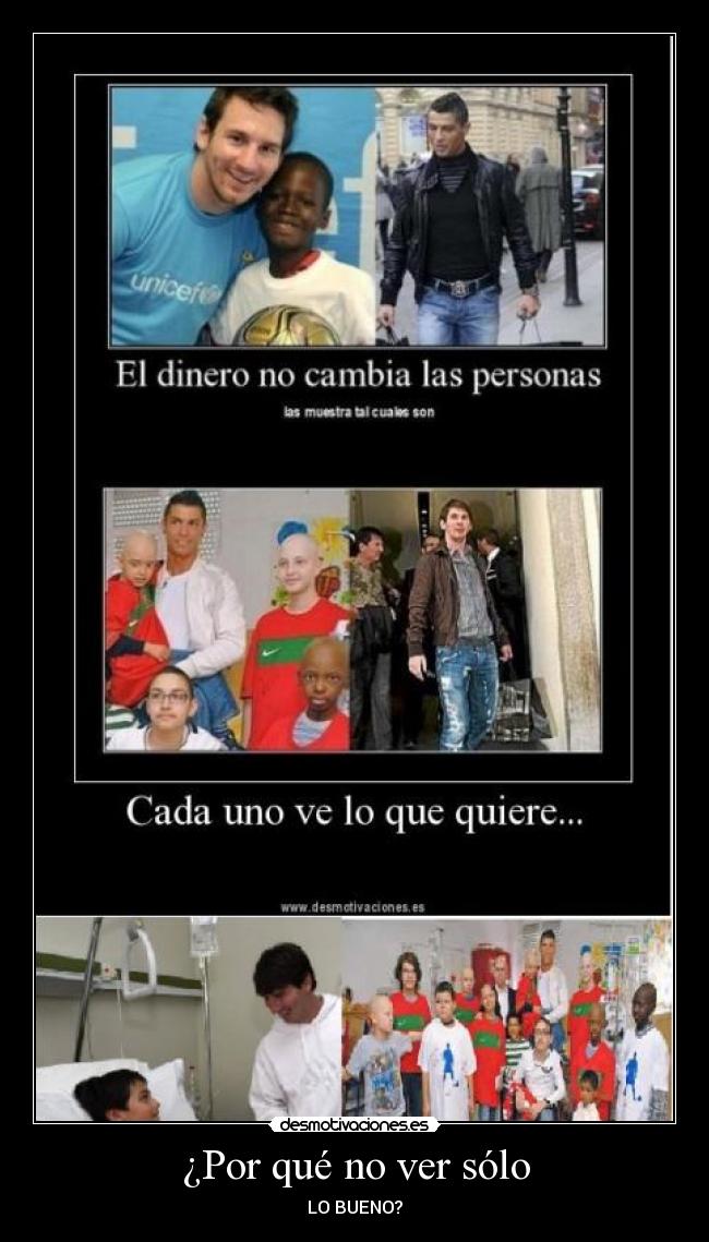 ¿Por qué no ver sólo -