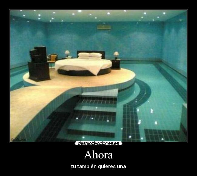 carteles cama agua piscina dormitorio produccionesingalo television desmotivaciones