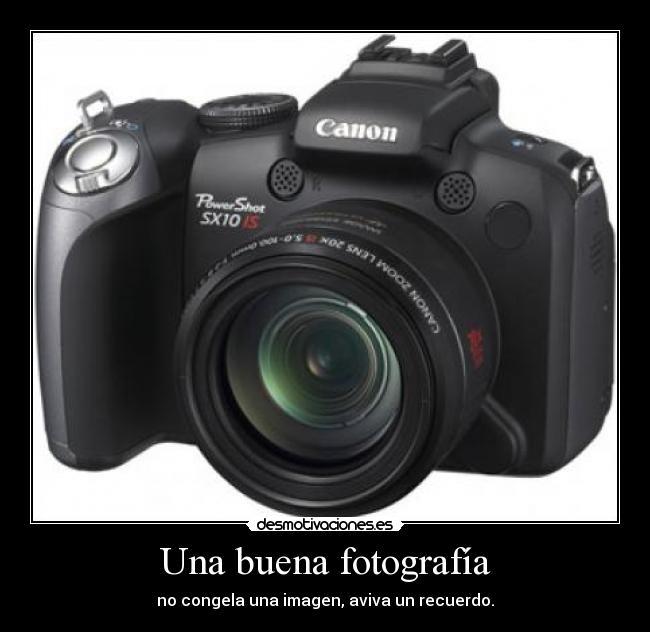 Una buena fotografía - 