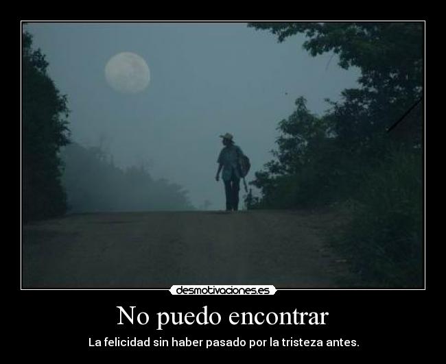 No puedo encontrar -