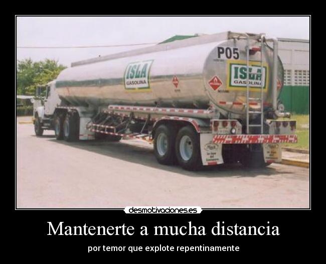 Mantenerte a mucha distancia - 