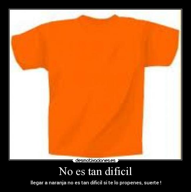 No es tan dificil -