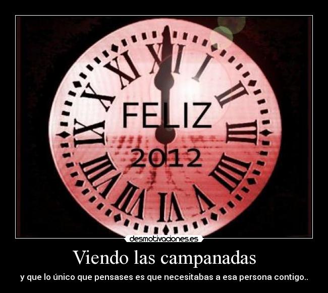 Viendo las campanadas - 