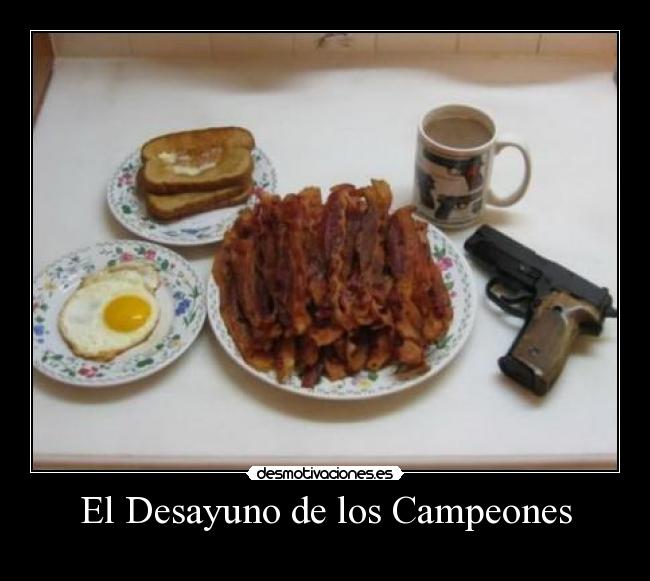 El Desayuno de los Campeones - 