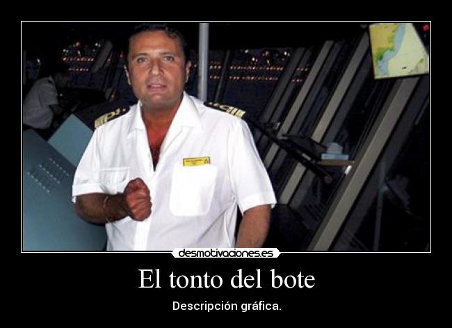 El tonto del bote - Descripción gráfica.